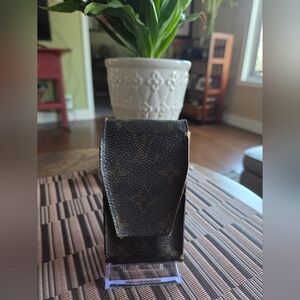 Louis Vuitton Brown Monogram Holder